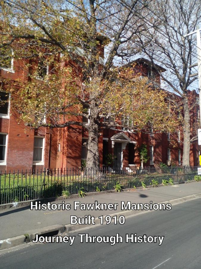 Fawkner Mansions Heritage Hotel Melburne Exterior foto