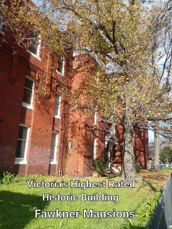Fawkner Mansions Heritage Hotel Melburne Exterior foto